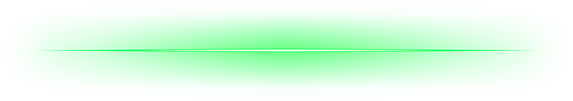 Glowing Green Neon Line Light